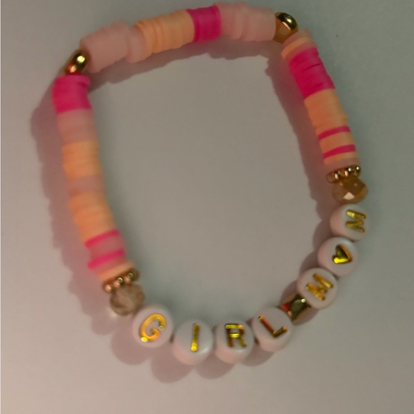 Bead Bracelet “Girl Mom” - Picture 4 of 5